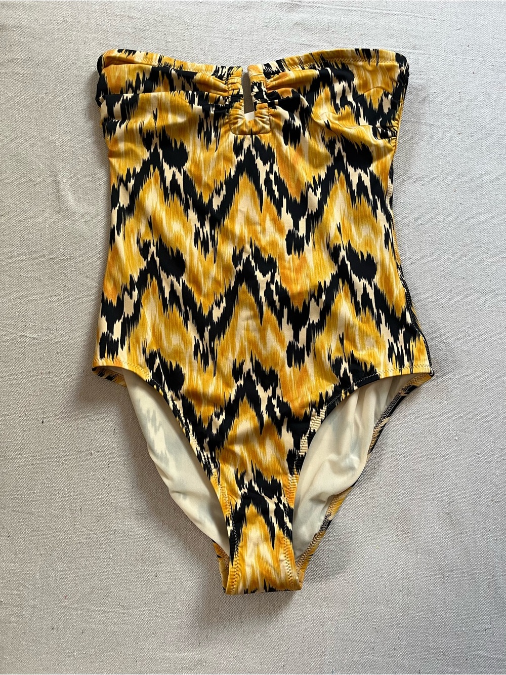 NWT Ulla Johnson Women’s Monterey Strapless Maillot Solara Size Small